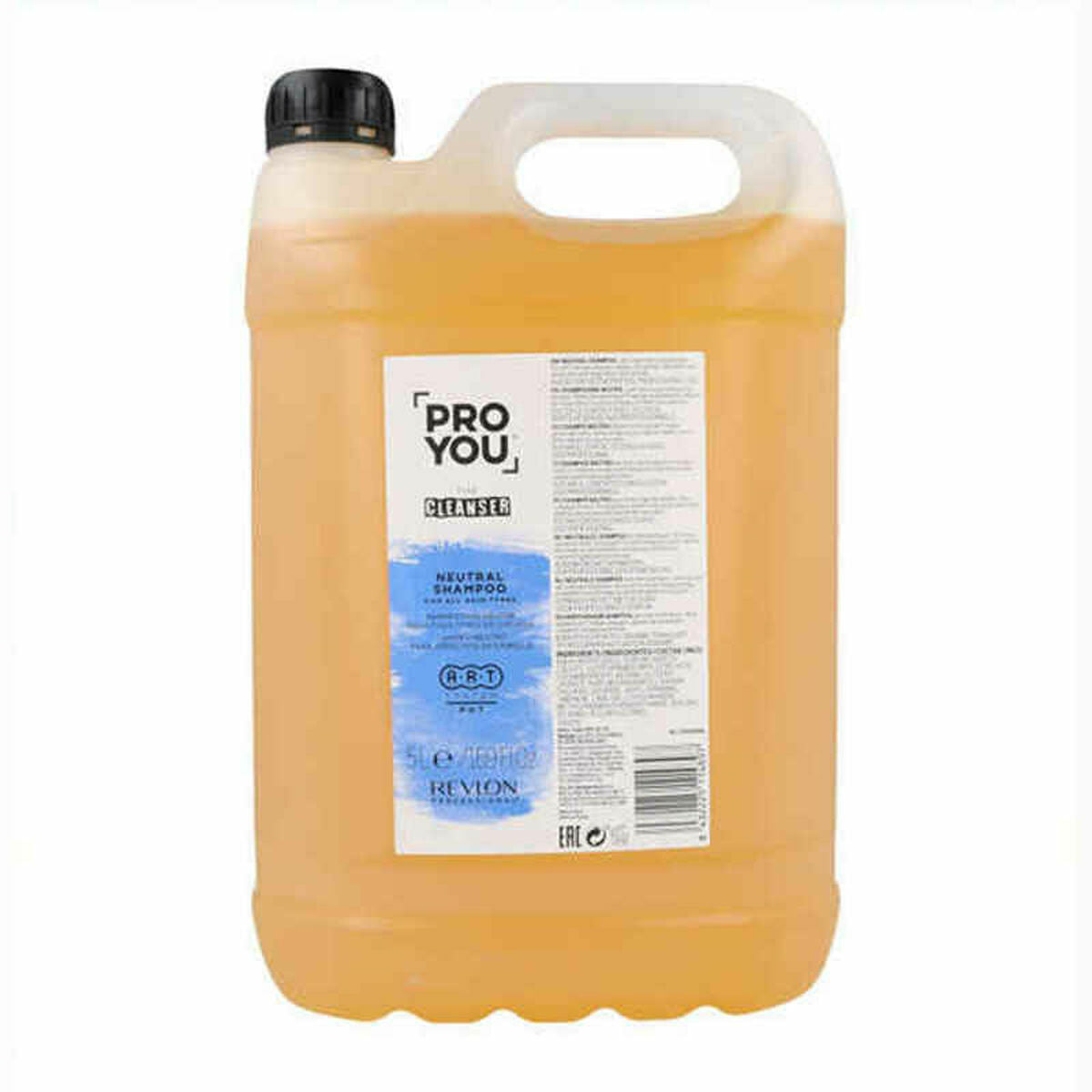 Shampoing de lavage en profondeur Revlon Pro You pH neutre 5 L, hydratant pour tous types de cheveux.
