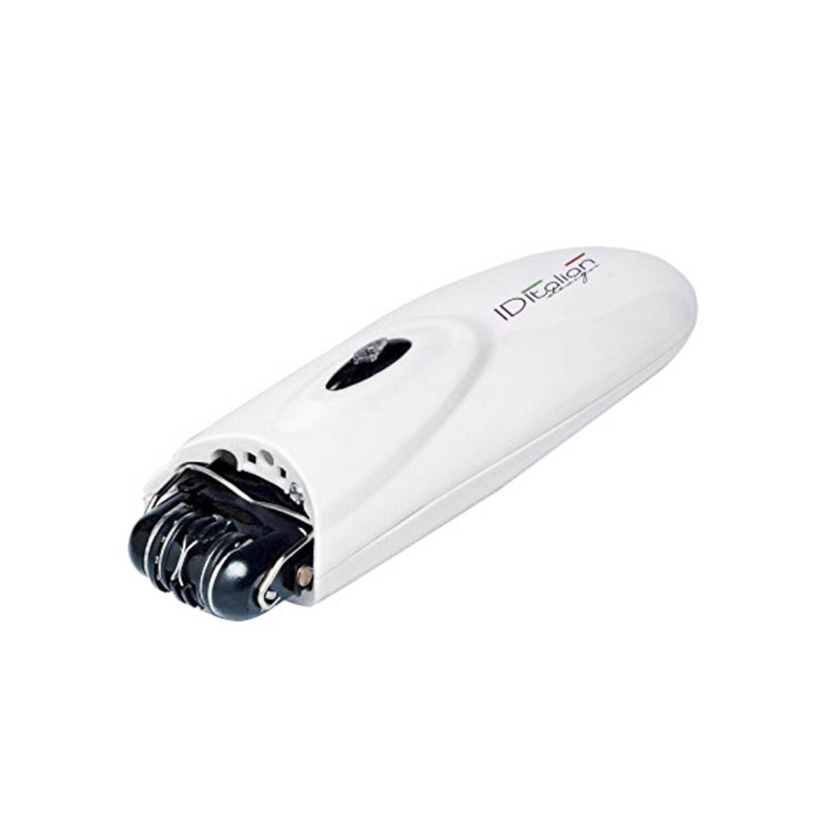 Épilateur électrique Nano Id Italian, unisexe, adapté à tous les types de peau, avec accessoire de nettoyage.