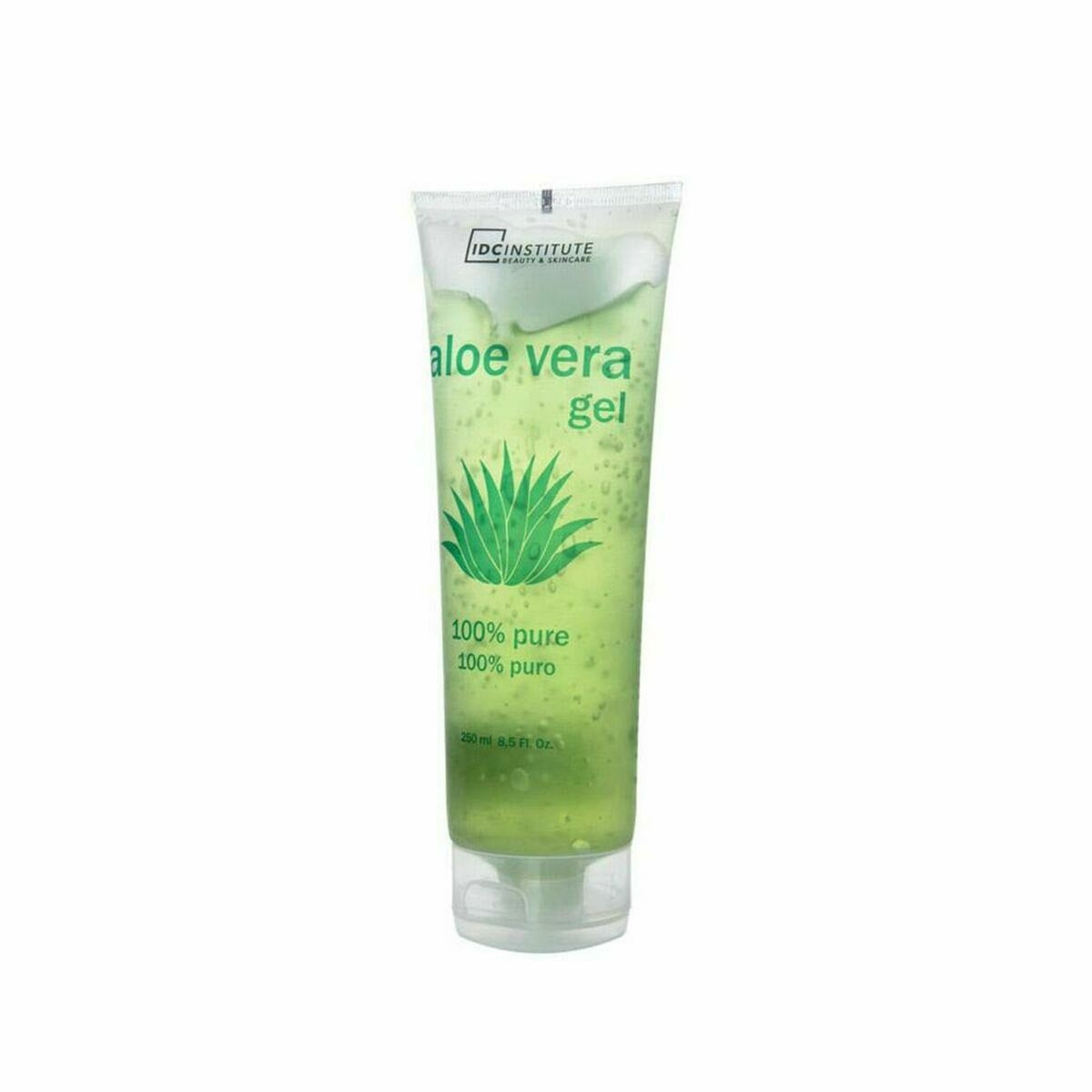Gel de douche IDC Institute Aloe Vera 250 ml, hydratant et rafraîchissant, pour sublimer votre beauté.