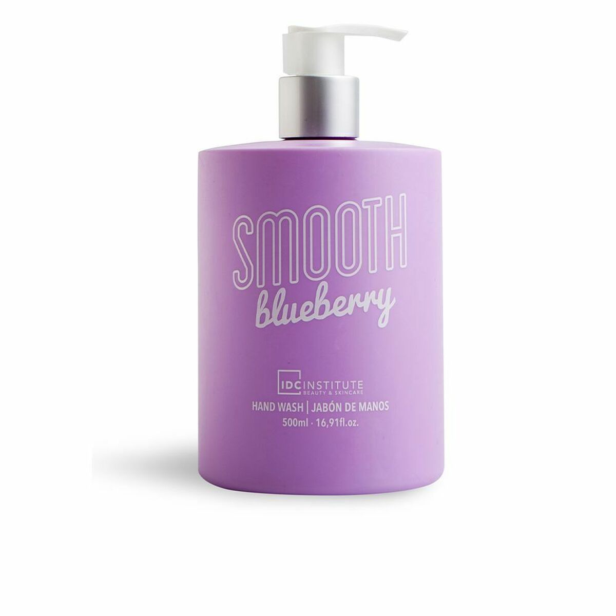 Savon pour les mains IDC Institute Smooth Myrtille 500 ml avec doseur, hydratant et unisexe.