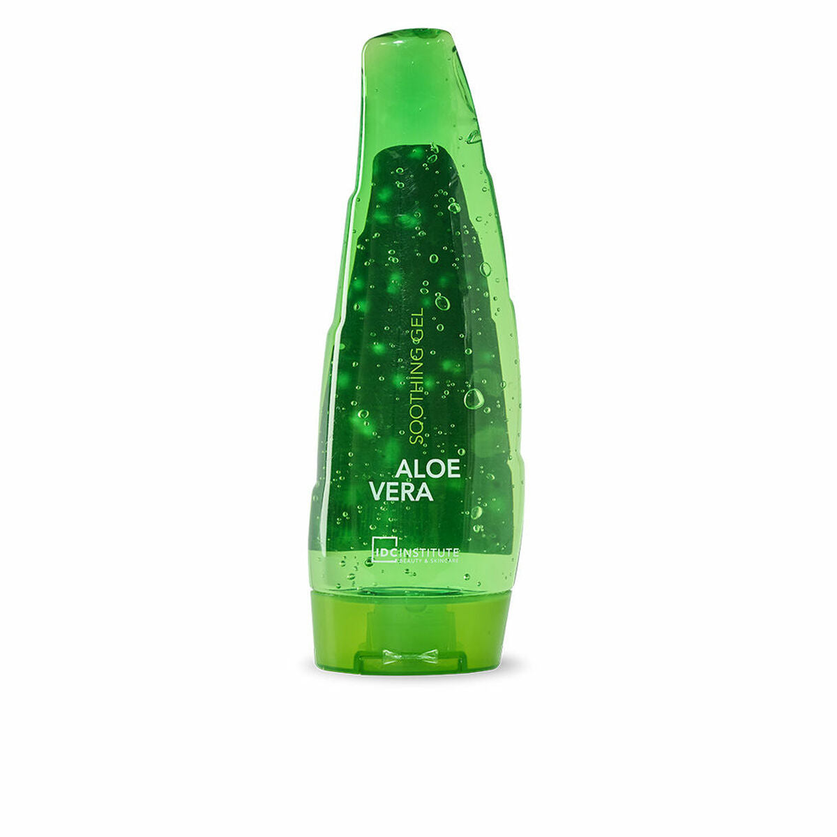 Lotion corporelle IDC Institute Aloe Vera 100 ml, gel hydratant biphasique pour tous types de peau.