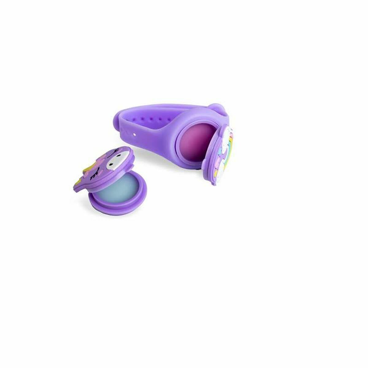 Ensemble de beauté Martinelia LITTLE UNICORN violet avec accessoires amusants, unisexe et tendance pour tous les âges.