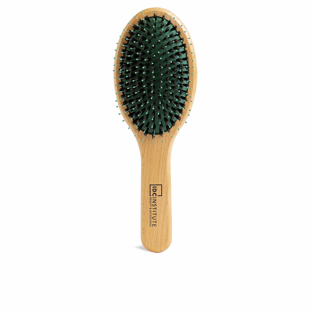 Bandes de Nettoyage Pores IDC Institute OVAL BRUSH en bois avec picots pour un nettoyage efficace, unisexe.