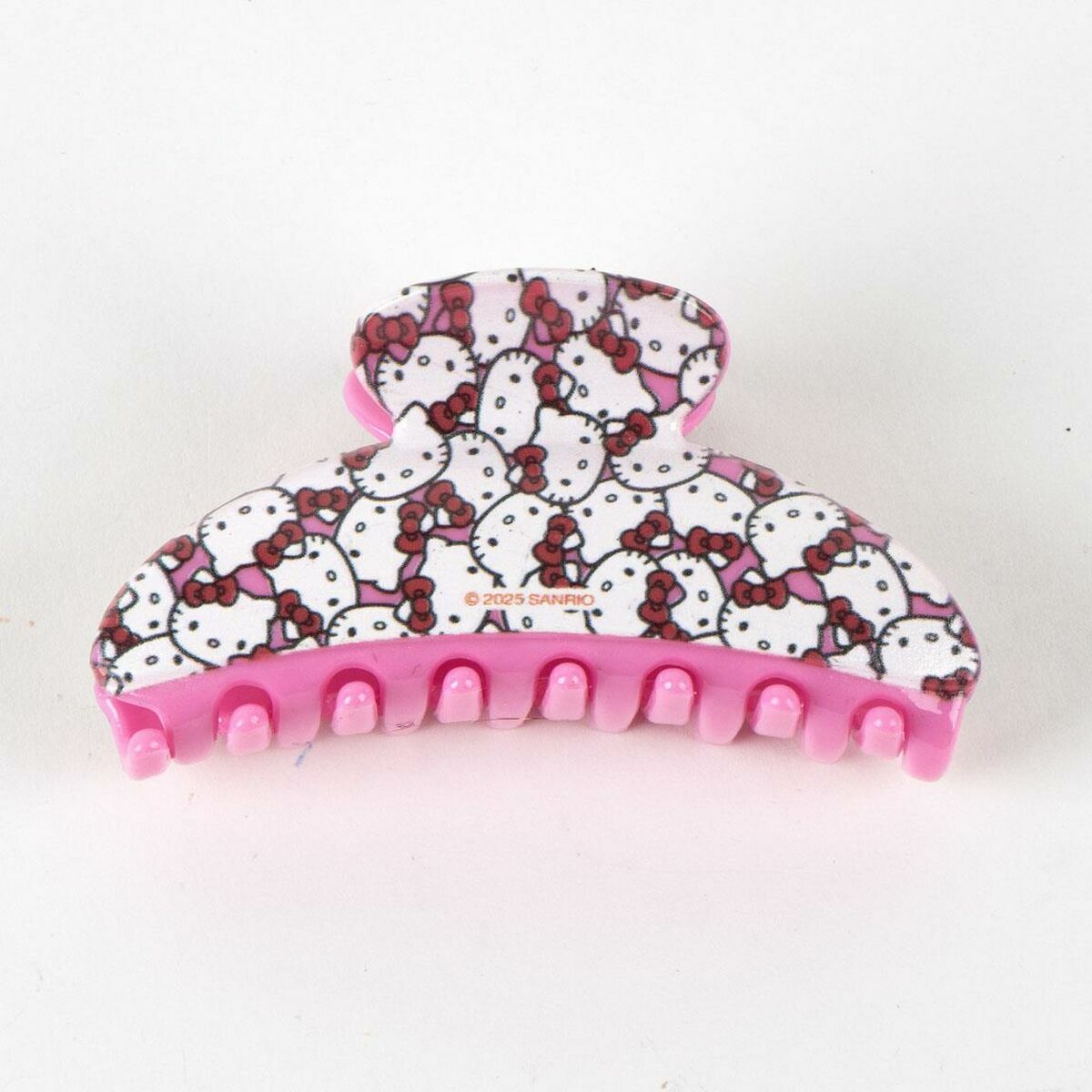 Pinces pour Cheveux Hello Kitty Rose avec motif Hello Kitty, accessoires de coiffure en ABS 100% authentiques.