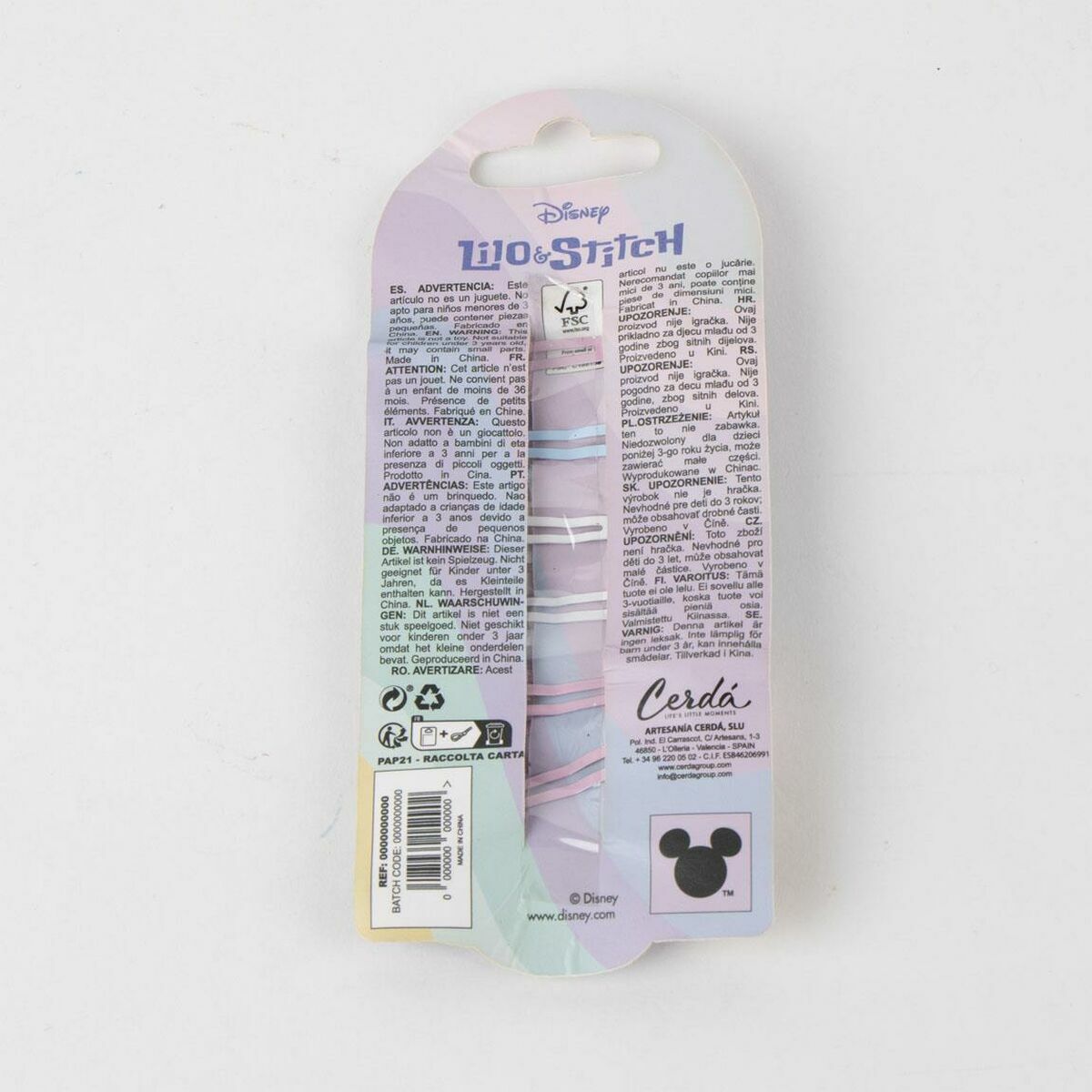 Pinces à cheveux Stitch Bleu, accessoires de coiffure multicomposition, parfaits pour les enfants.