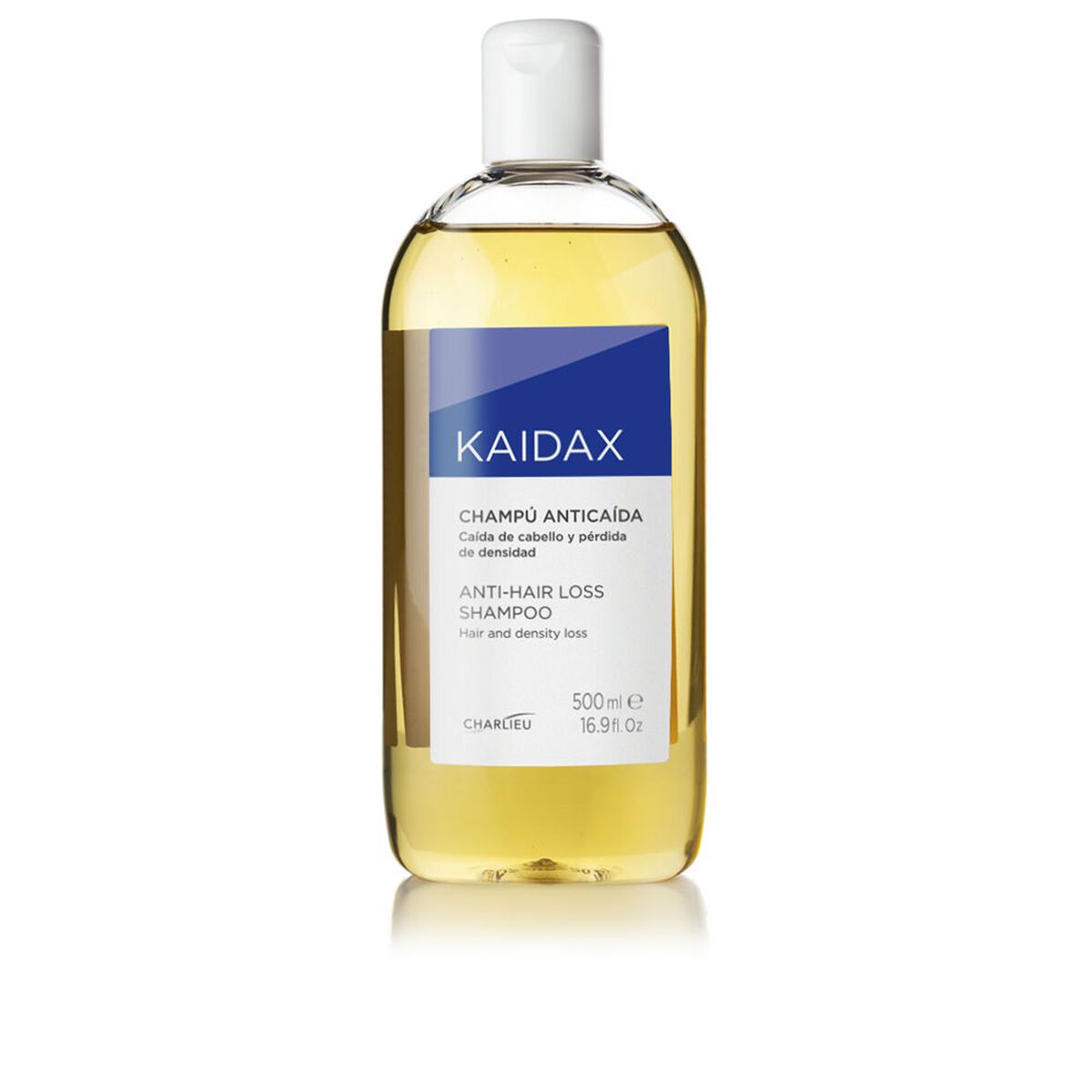 Shampooing antichute de cheveux Topicrem Kaidax 500 ml pour cheveux fragiles et densité, santé et beauté.