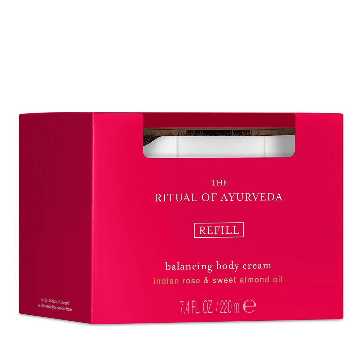 Lotion corporelle Rituals The Ritual Of Ayurveda Recharge 220 ml, parfumé, relaxant, avec arôme d'amande et rose.