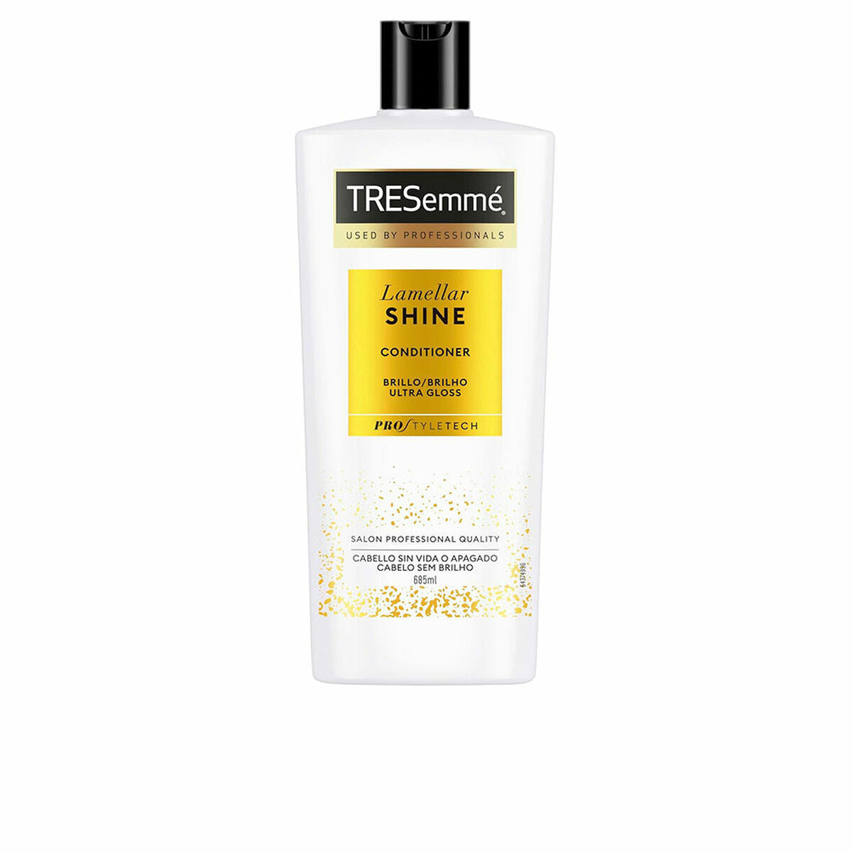 Après-shampooing Tresemme Lamellar Shine 400ml, unisexe, pour des cheveux brillants et sains.