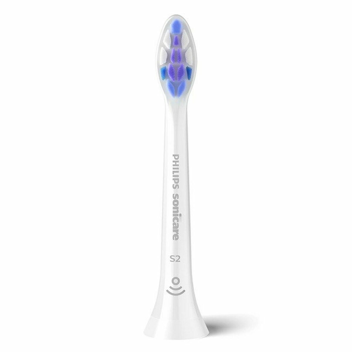 Tête de rechange Philips HX6052/87 blanche pour brosse à dents Sonicare, pack de 2 unités.