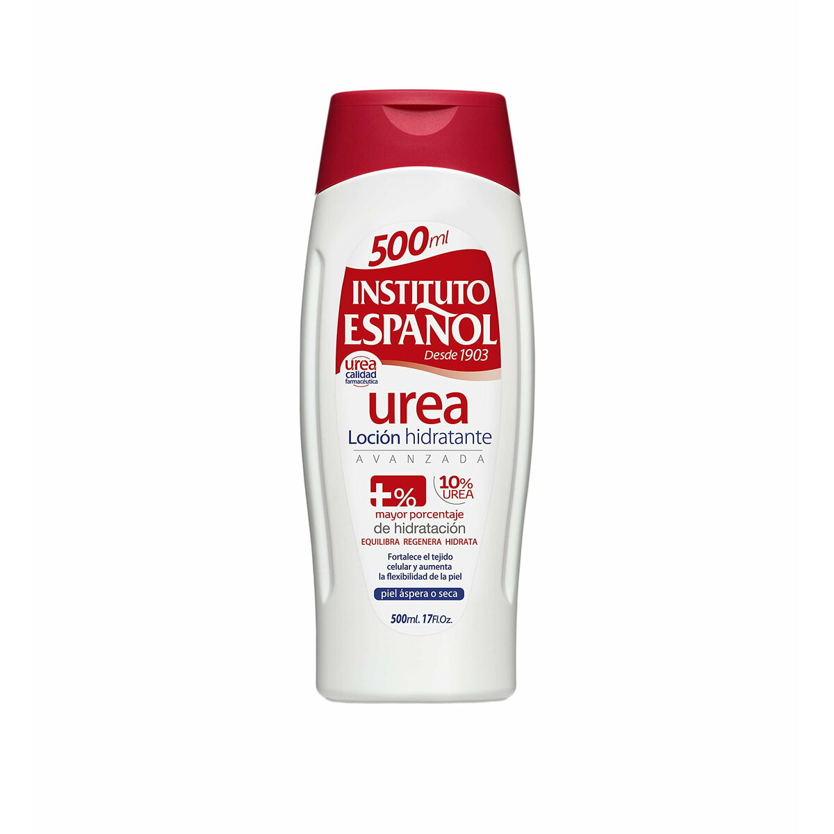 Lotion Corporelle Hydratant Urea Instituto Español 500 ml, hydrating body lotion for enhanced beauty and skin care.