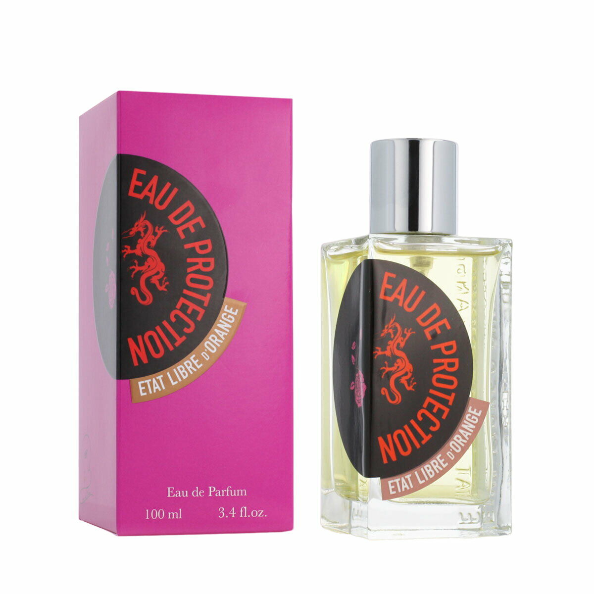 Etat Libre D'Orange Eau de Parfum 100ml with vibrant packaging and elegant bottle, perfect for expressing femininity.
