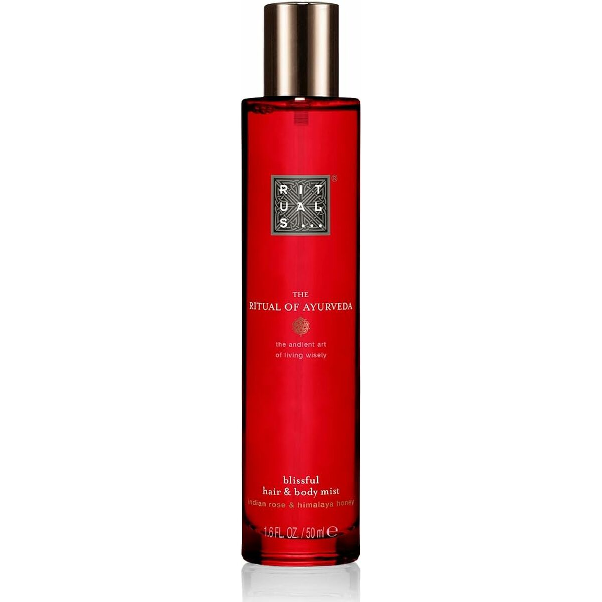 Rituals The Ritual of Ayurveda 50 ml spray for hair and body, unisex fragrance promoting harmony and well-being.